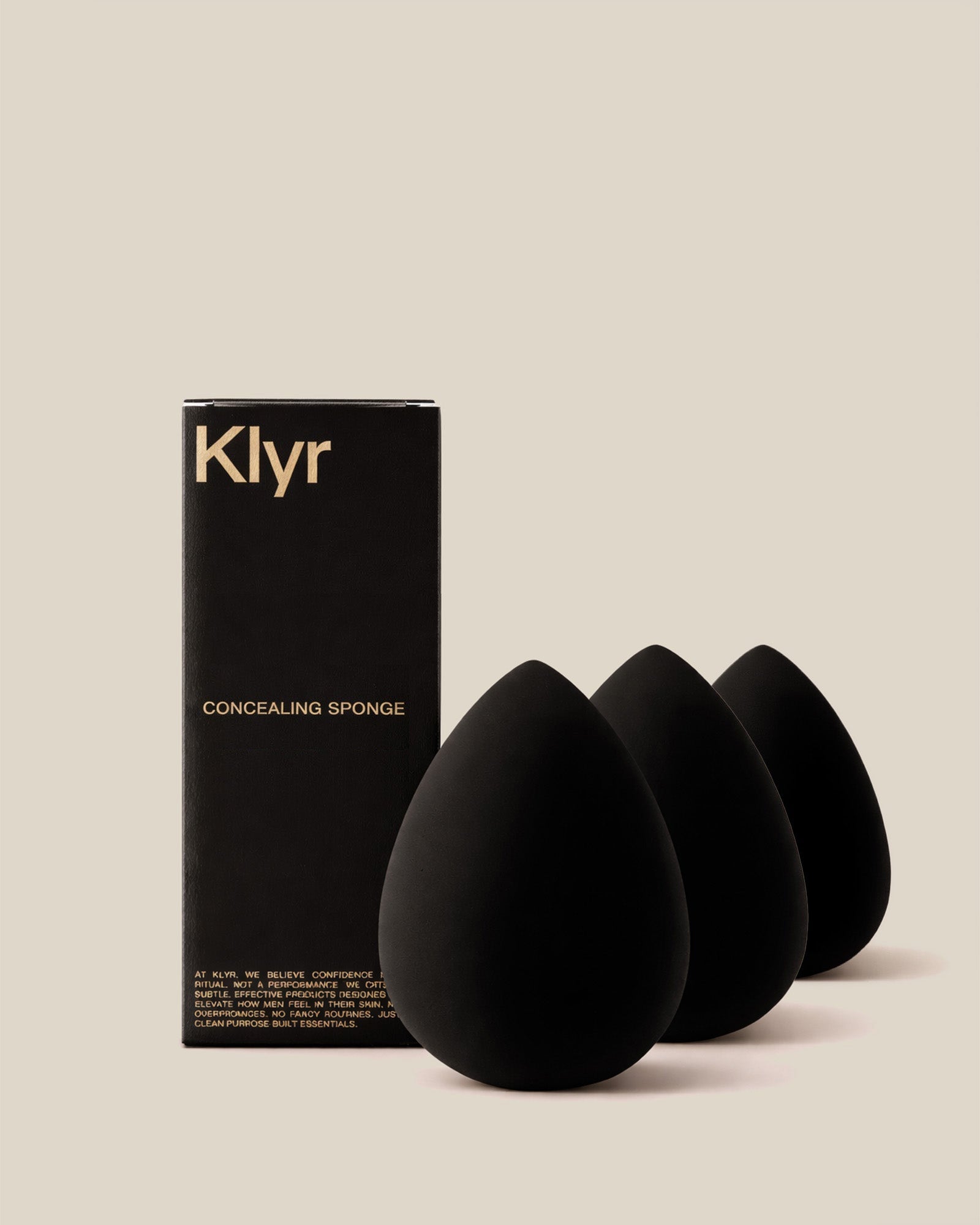 3 - PACK CONCEALING SPONGES+ - Klyr men