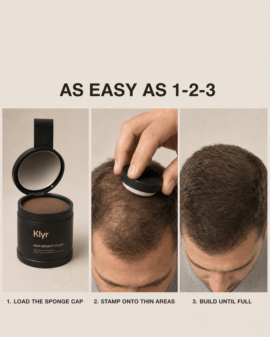 HAIR DENSITY FILLER - Klyr men